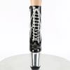 Pleaser - FLAMINGO1020 Platform Boots, Pole dance shoes - Pole dance shoes - Black/Silver coloured Product image